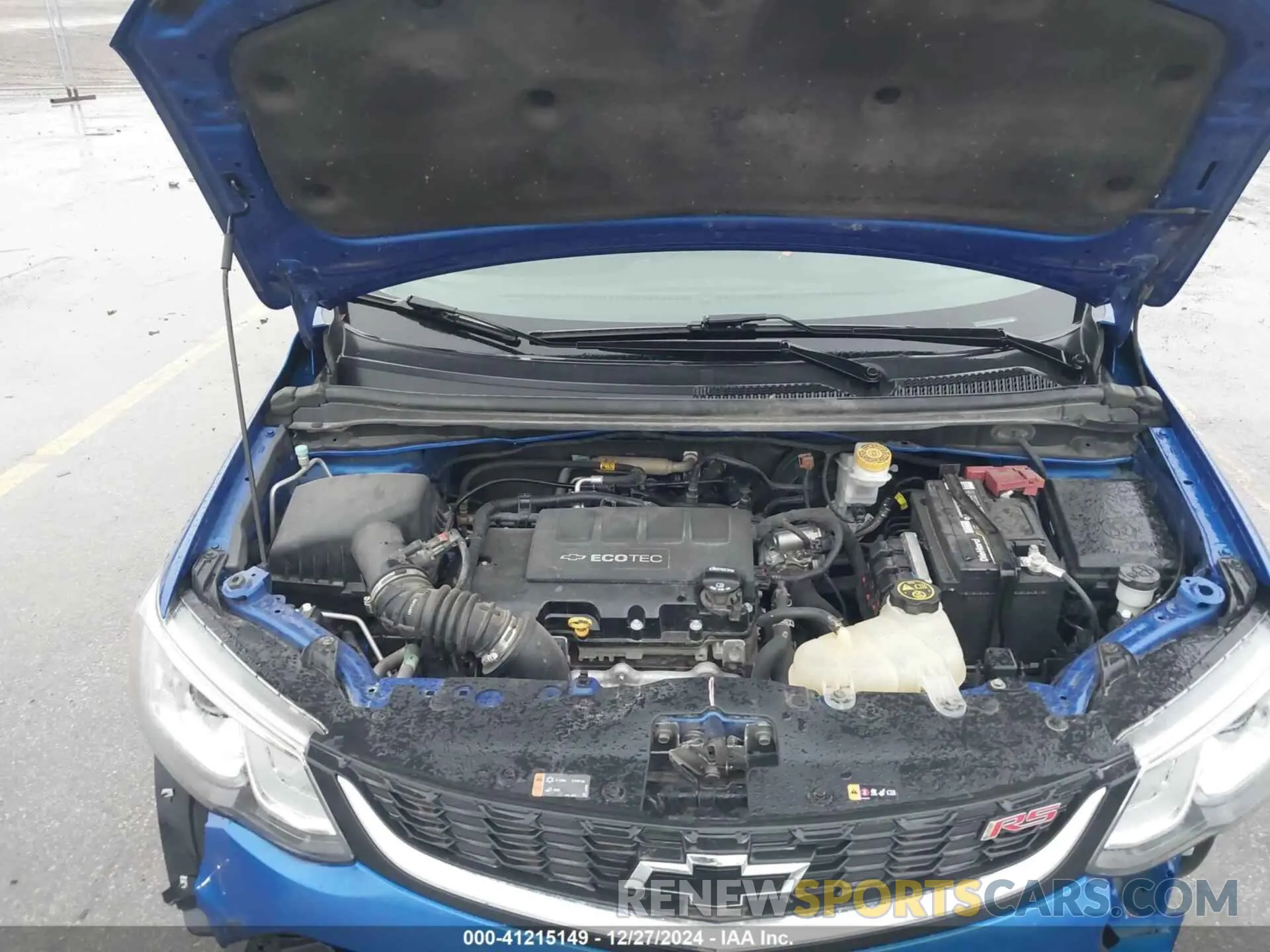 10 Photograph of a damaged car 1G1JD6SB4L4107200 CHEVROLET SONIC 2020