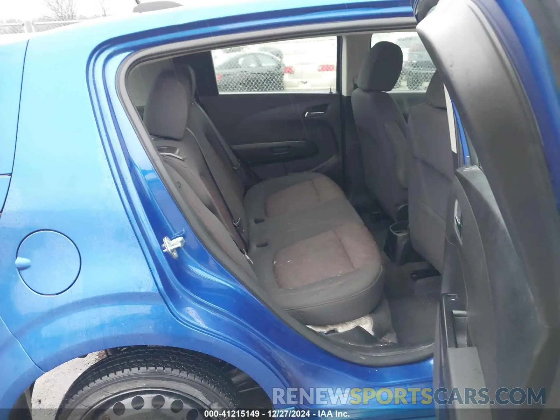 8 Photograph of a damaged car 1G1JD6SB4L4107200 CHEVROLET SONIC 2020