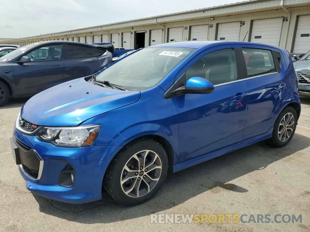 1 Photograph of a damaged car 1G1JD6SB6L4109157 CHEVROLET SONIC 2020