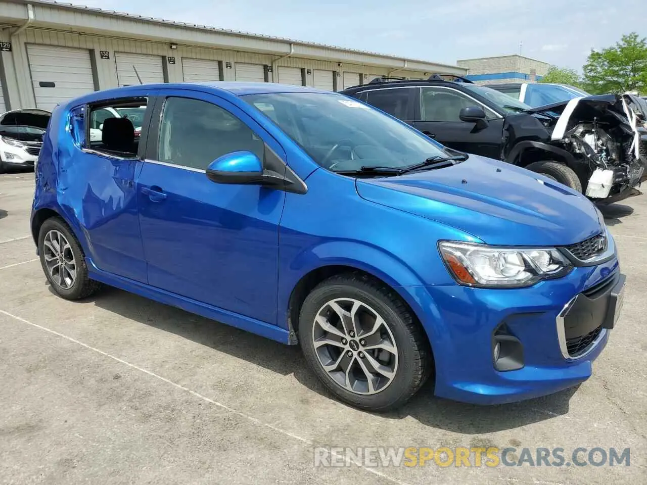 4 Photograph of a damaged car 1G1JD6SB6L4109157 CHEVROLET SONIC 2020