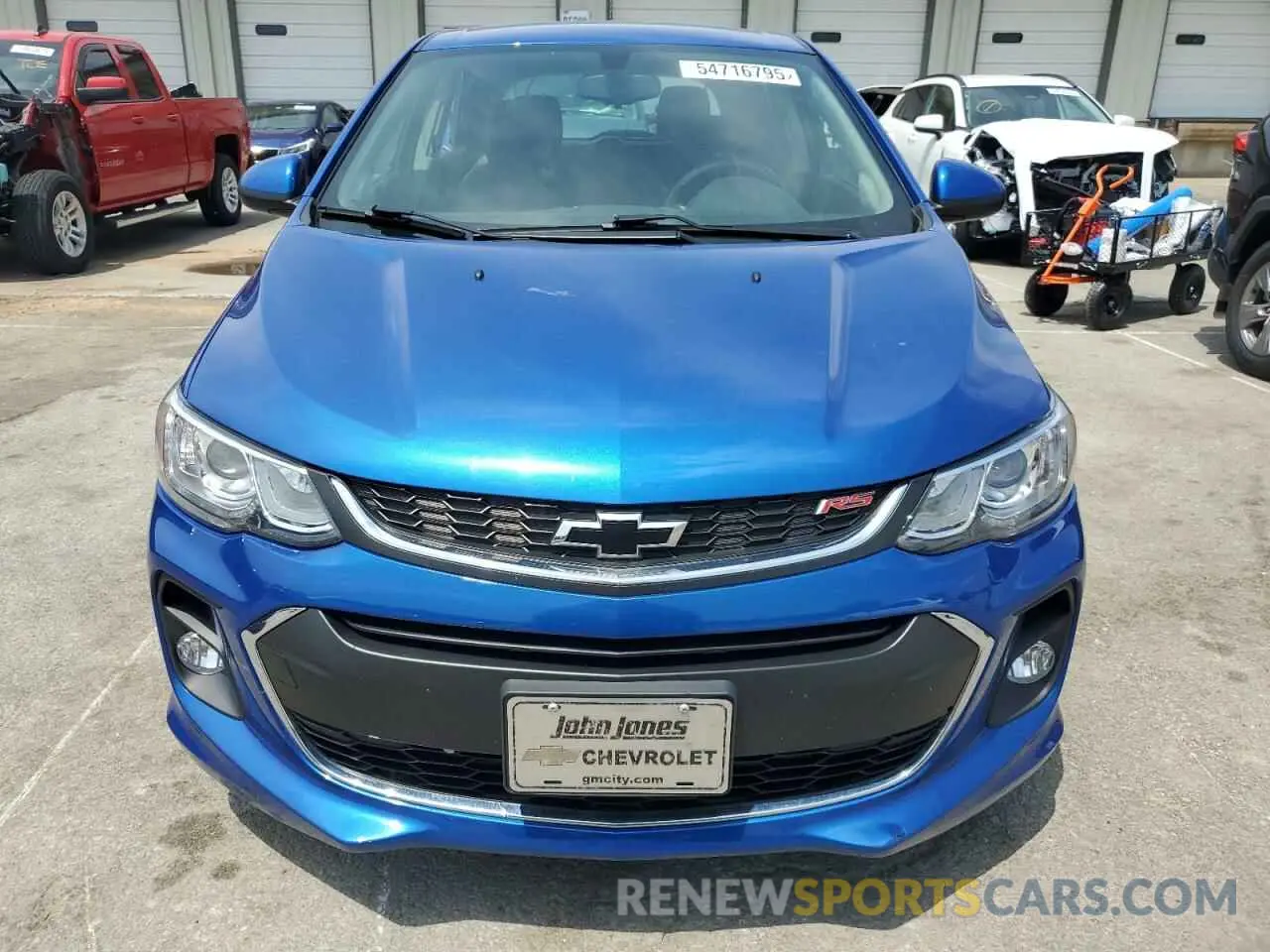 5 Photograph of a damaged car 1G1JD6SB6L4109157 CHEVROLET SONIC 2020