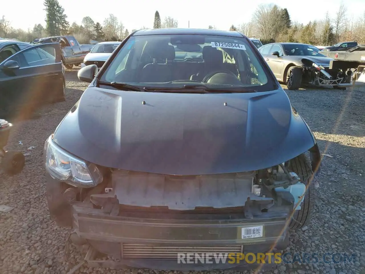 5 Photograph of a damaged car 1G1JD6SB6L4136715 CHEVROLET SONIC 2020