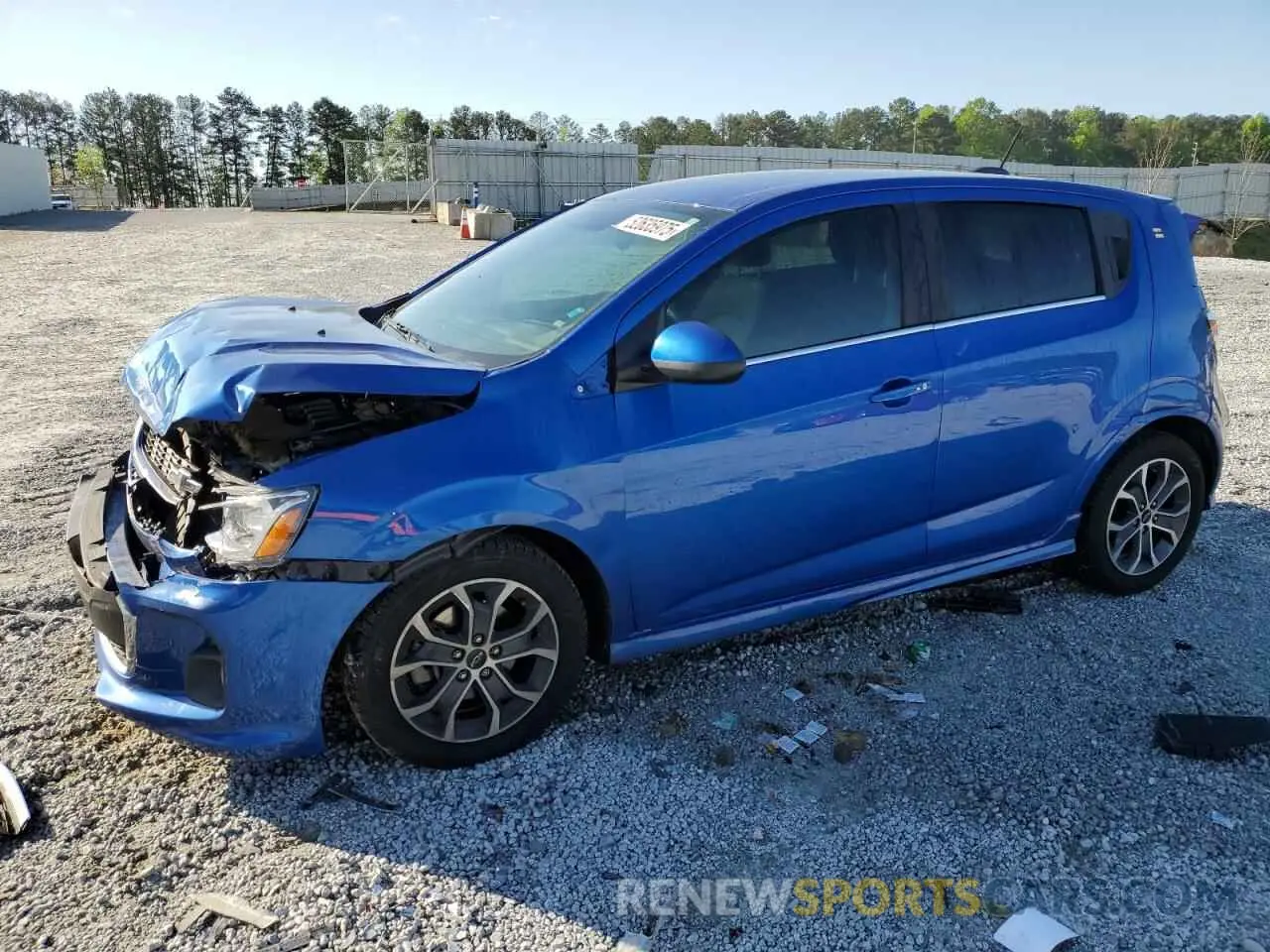 1 Фотография поврежденного автомобиля 1G1JD6SB9L4112487 CHEVROLET SONIC 2020