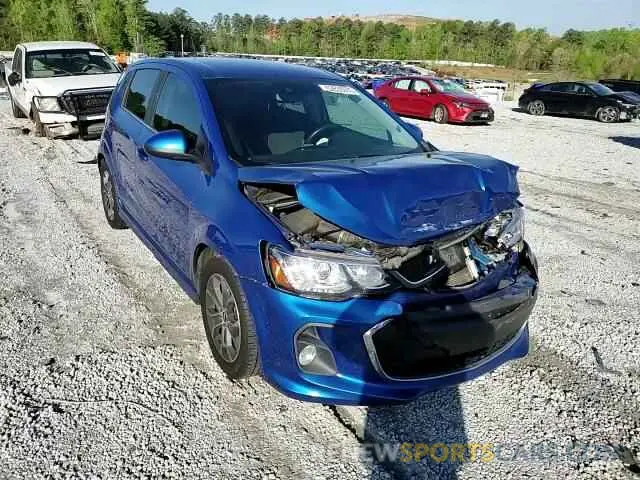 10 Фотография поврежденного автомобиля 1G1JD6SB9L4112487 CHEVROLET SONIC 2020