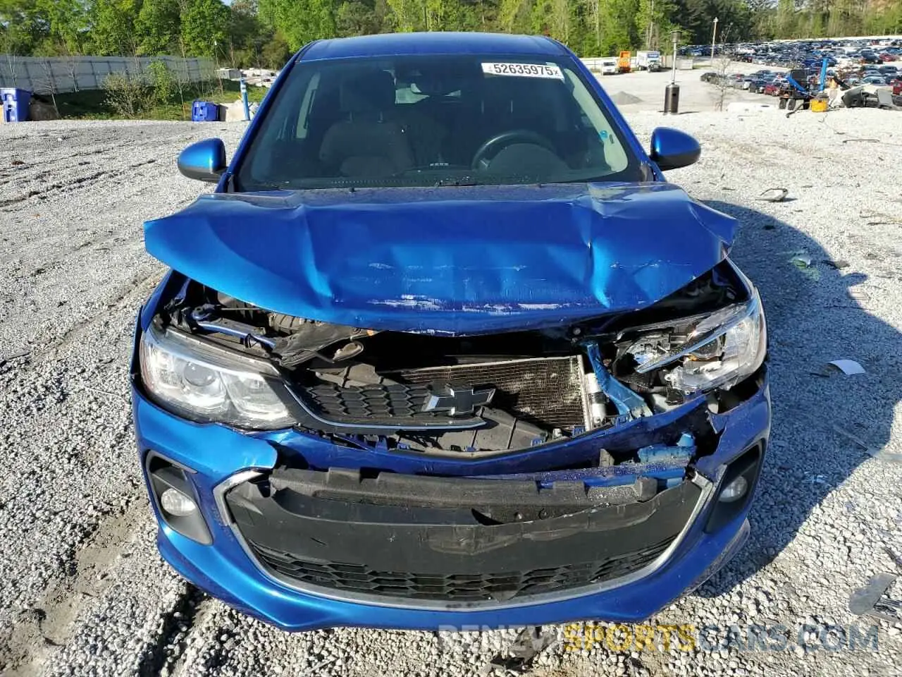 5 Фотография поврежденного автомобиля 1G1JD6SB9L4112487 CHEVROLET SONIC 2020