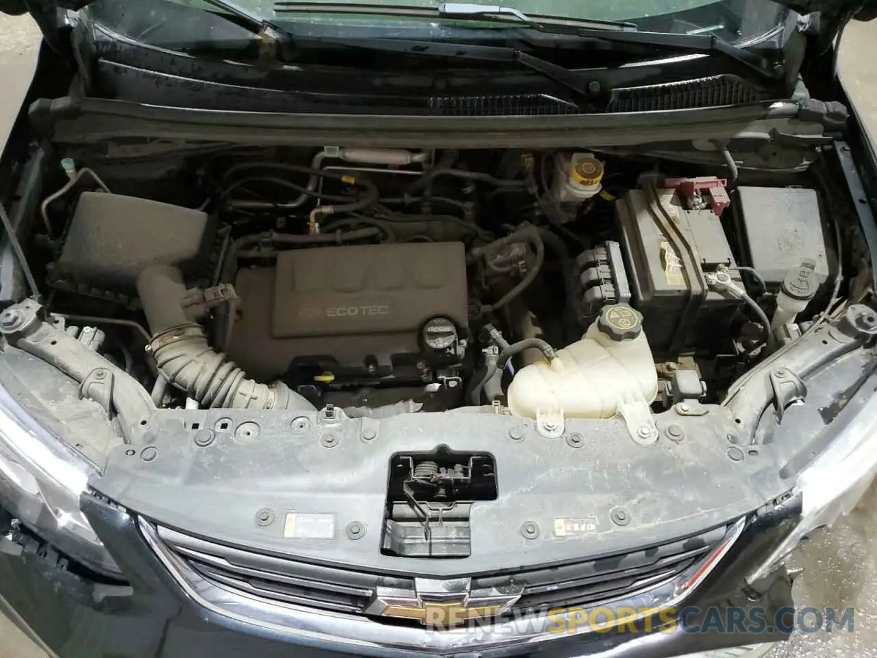 11 Photograph of a damaged car 1G1JF5SB3L4111646 CHEVROLET SONIC 2020