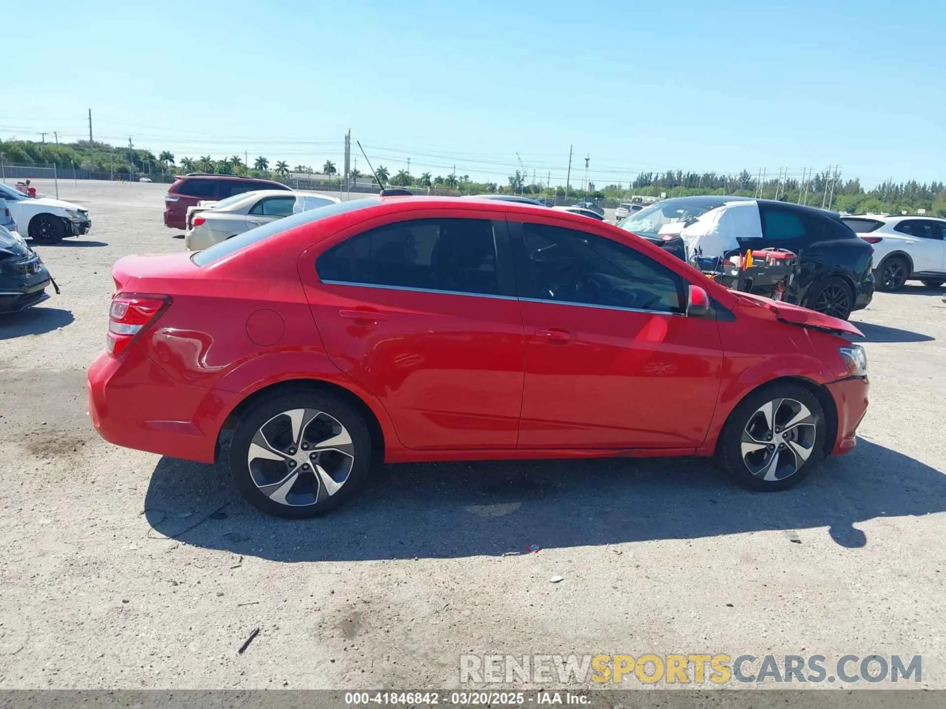 13 Photograph of a damaged car 1G1JF5SB3L4116362 CHEVROLET SONIC 2020
