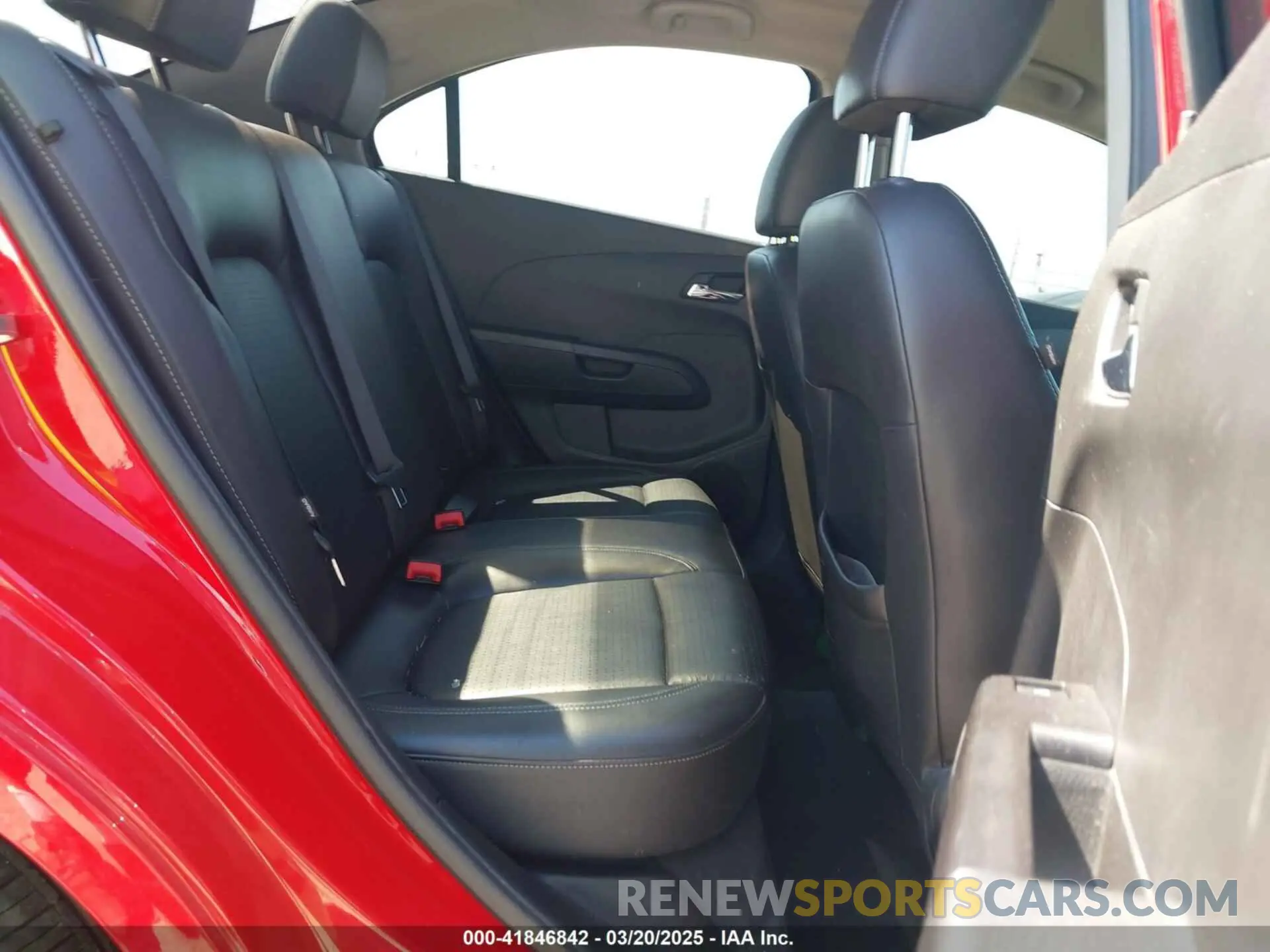 8 Photograph of a damaged car 1G1JF5SB3L4116362 CHEVROLET SONIC 2020