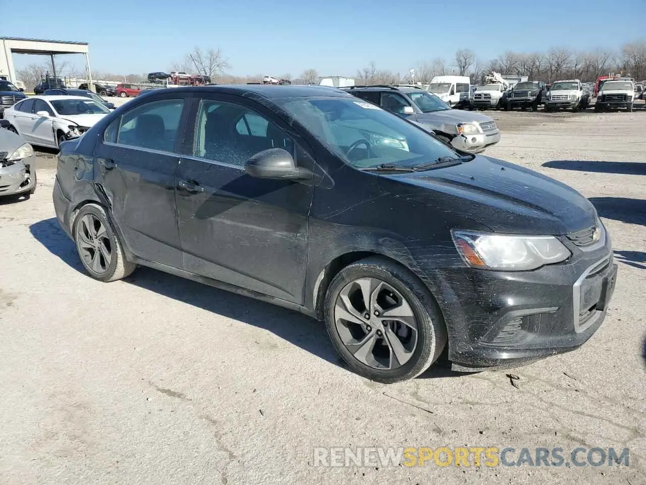 4 Photograph of a damaged car 1G1JF5SB6L4115366 CHEVROLET SONIC 2020