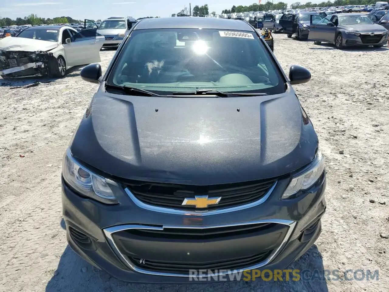 5 Фотография поврежденного автомобиля 1G1JG6SB0L4127211 CHEVROLET SONIC 2020