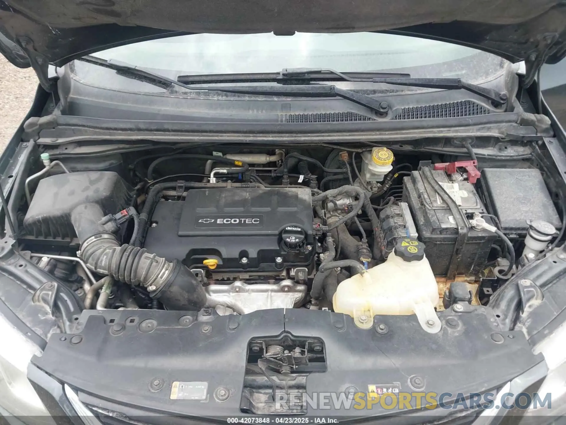 10 Фотография поврежденного автомобиля 1G1JG6SB3L4113450 CHEVROLET SONIC 2020