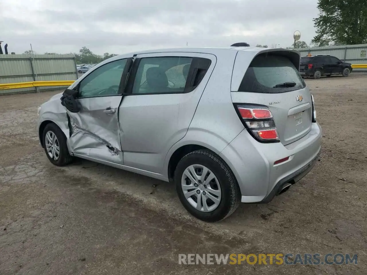 2 Photograph of a damaged car 1G1JG6SB9L4132908 CHEVROLET SONIC 2020