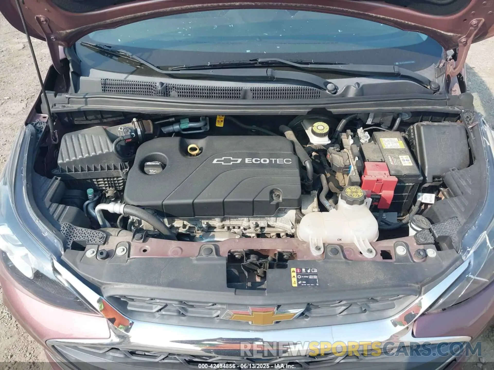 10 Photograph of a damaged car KL8CA6SA0KC722212 CHEVROLET SPARK 2019