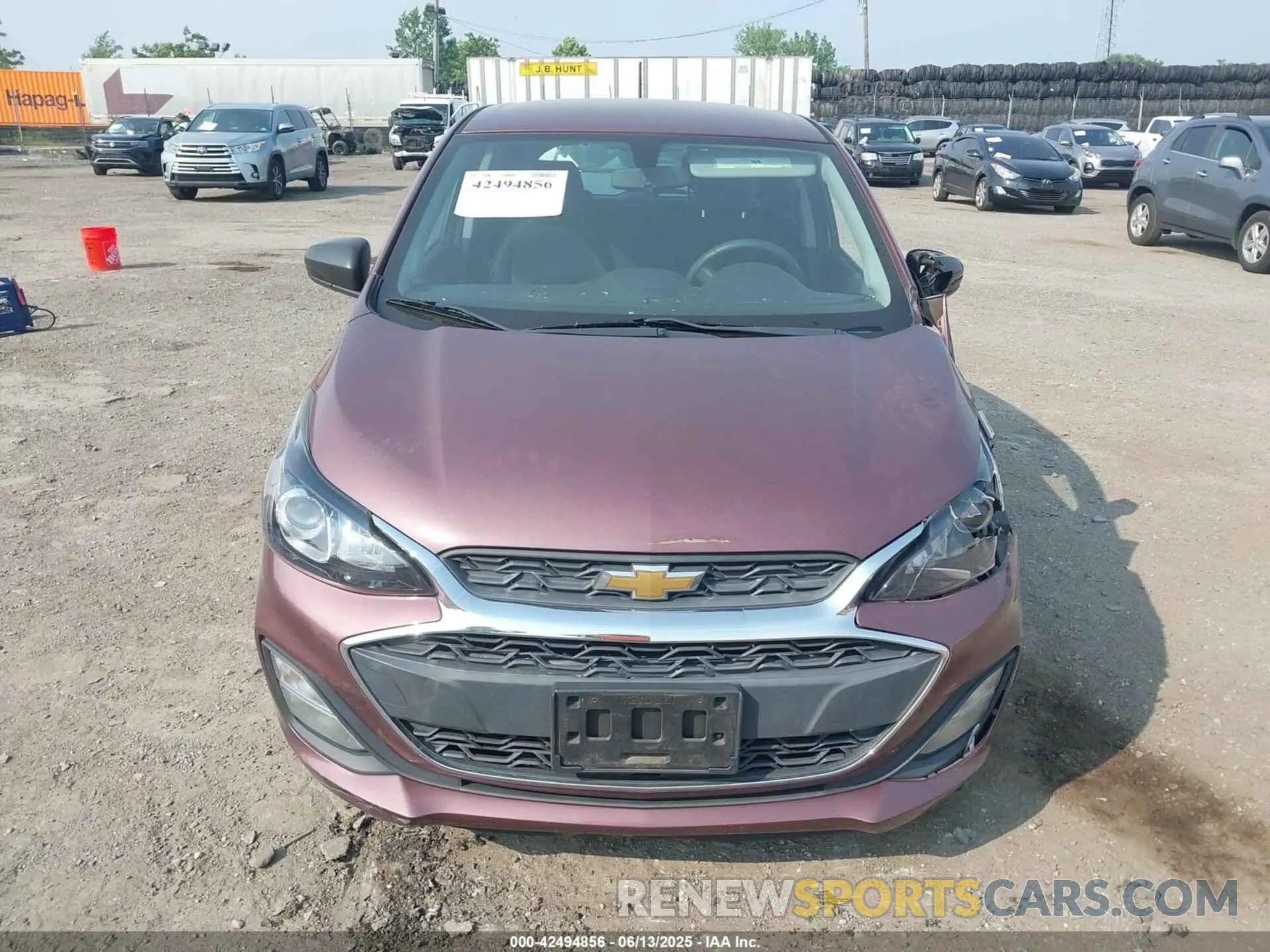 12 Photograph of a damaged car KL8CA6SA0KC722212 CHEVROLET SPARK 2019