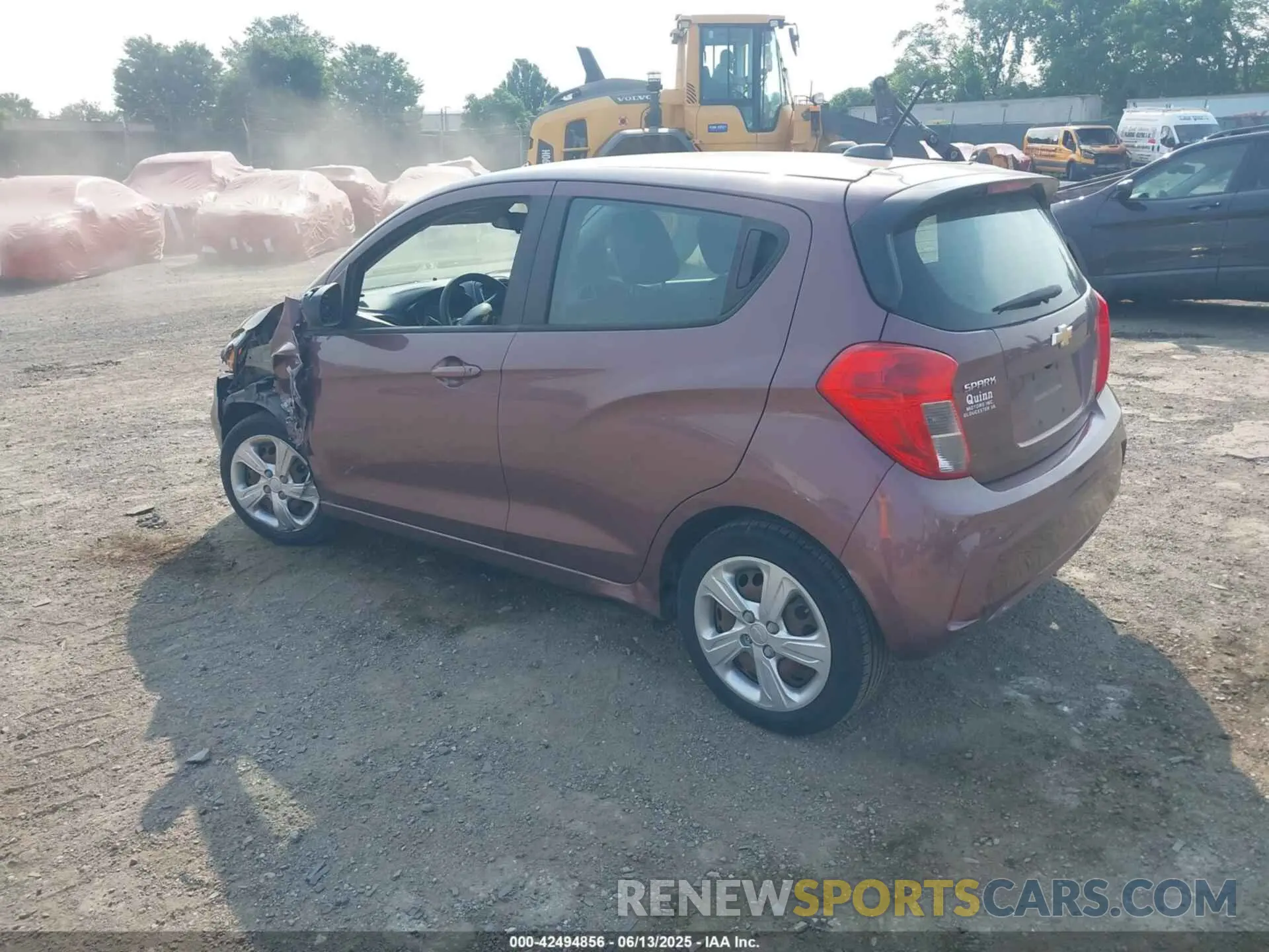 3 Photograph of a damaged car KL8CA6SA0KC722212 CHEVROLET SPARK 2019