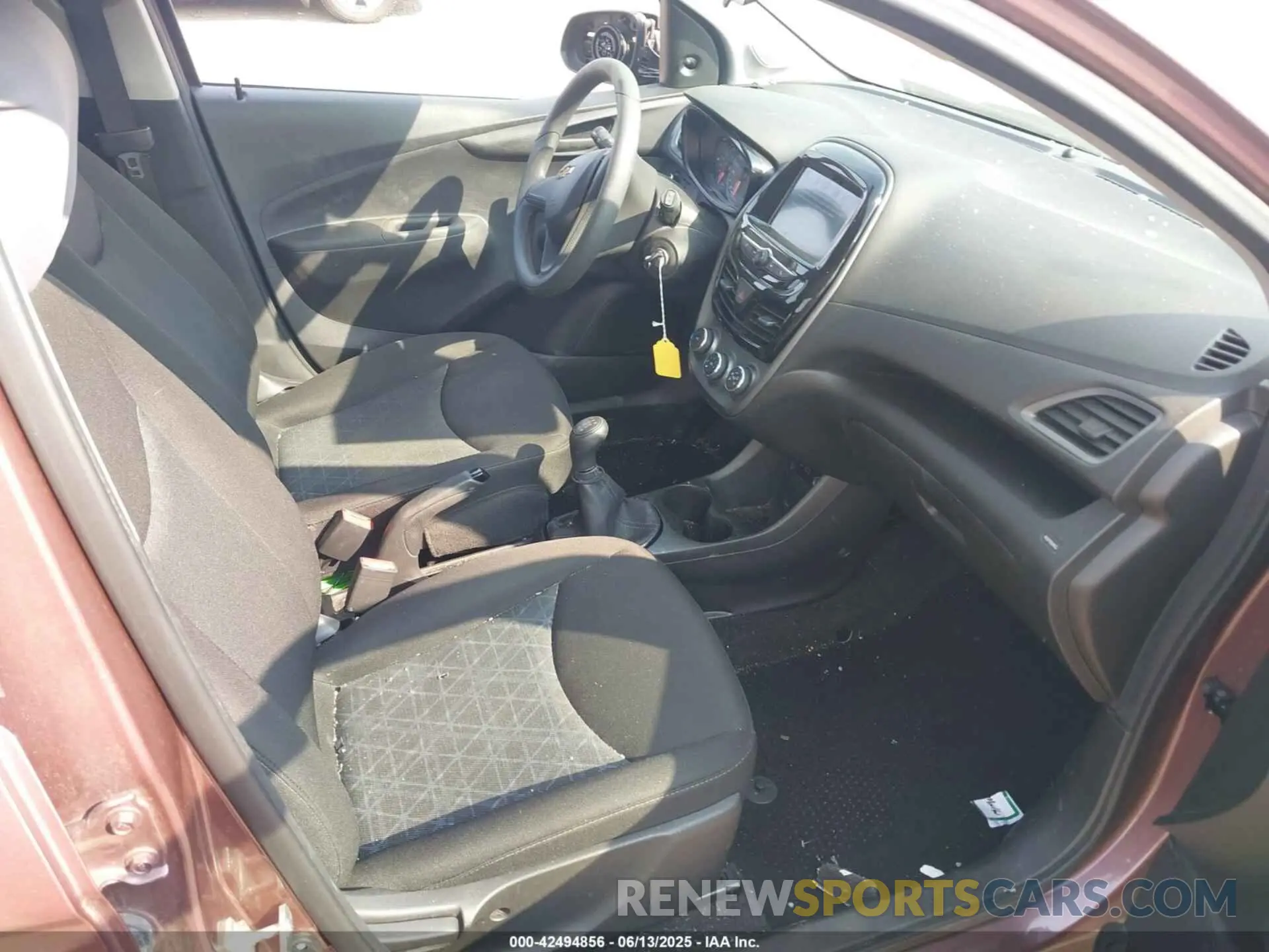 5 Photograph of a damaged car KL8CA6SA0KC722212 CHEVROLET SPARK 2019