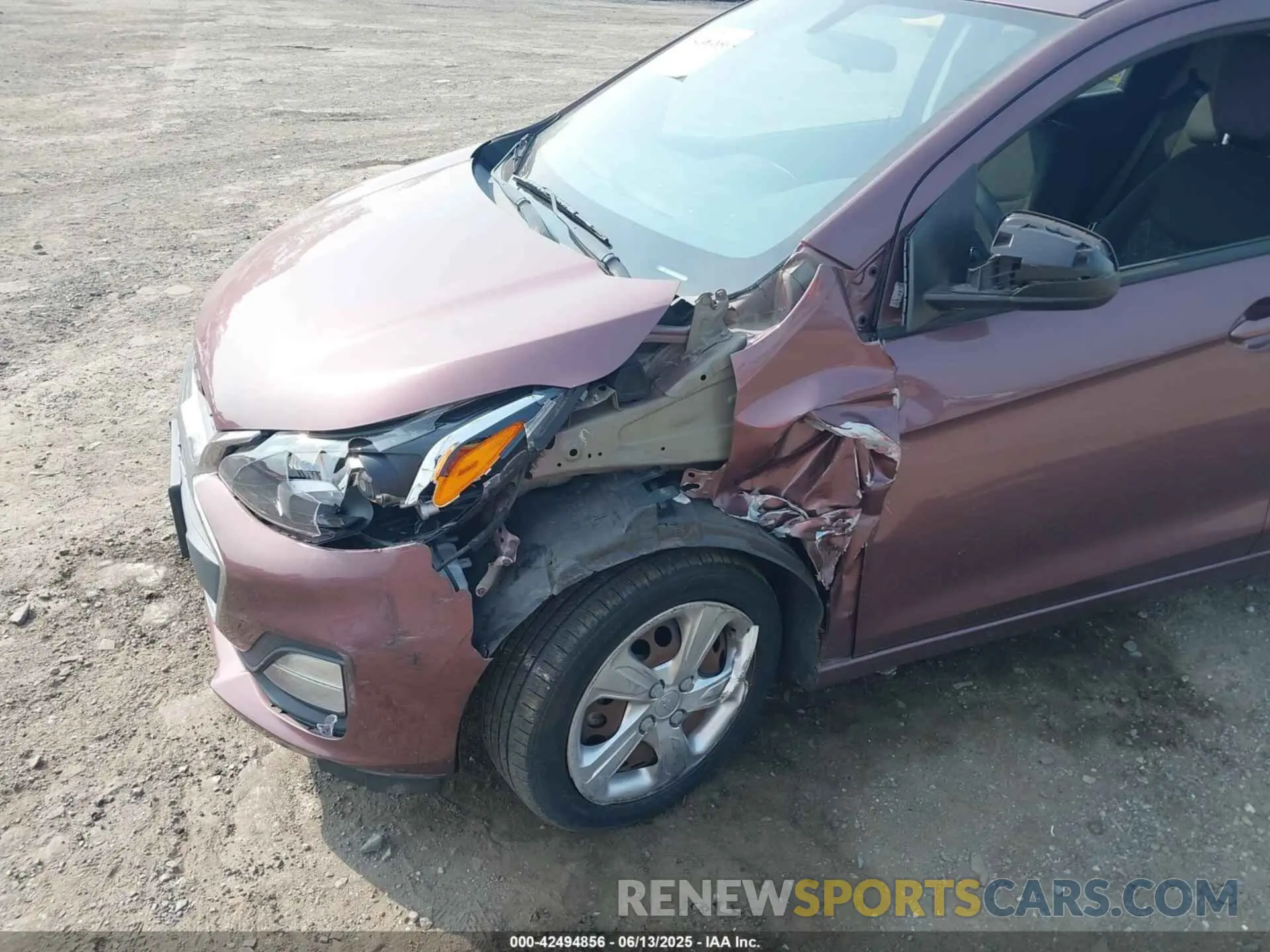 6 Photograph of a damaged car KL8CA6SA0KC722212 CHEVROLET SPARK 2019