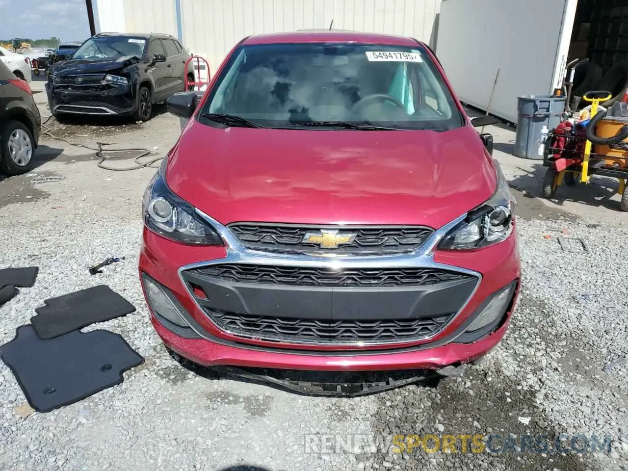 5 Photograph of a damaged car KL8CA6SA0KC809818 CHEVROLET SPARK 2019