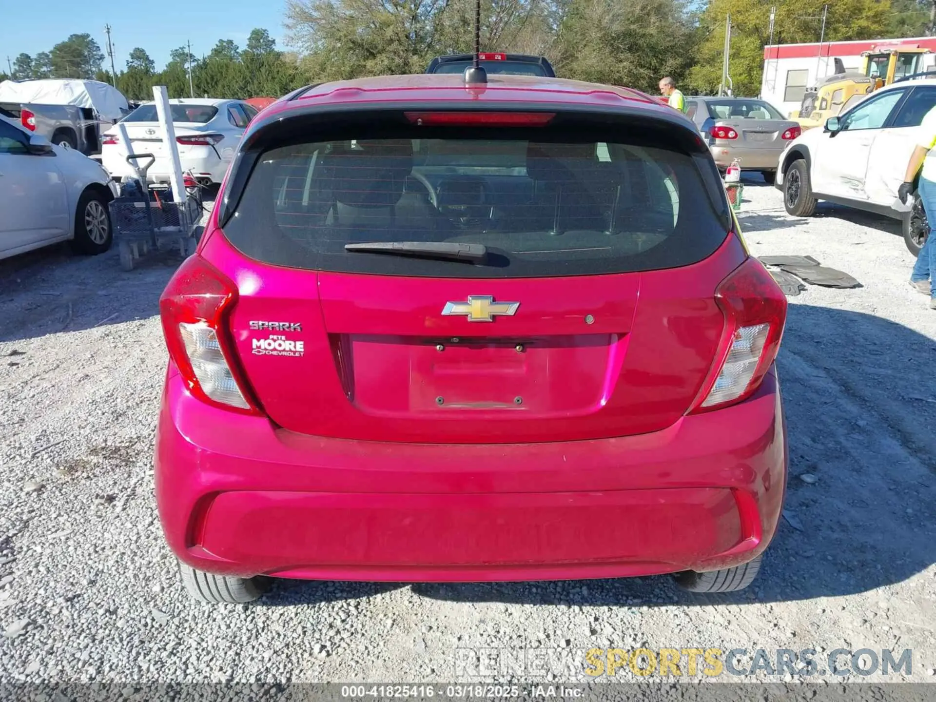 16 Photograph of a damaged car KL8CA6SA1KC747801 CHEVROLET SPARK 2019
