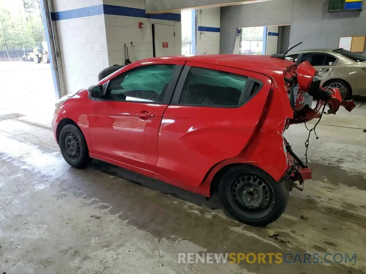 2 Фотография поврежденного автомобиля KL8CA6SA3KC704707 CHEVROLET SPARK 2019
