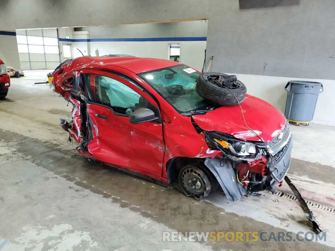 4 Фотография поврежденного автомобиля KL8CA6SA3KC704707 CHEVROLET SPARK 2019