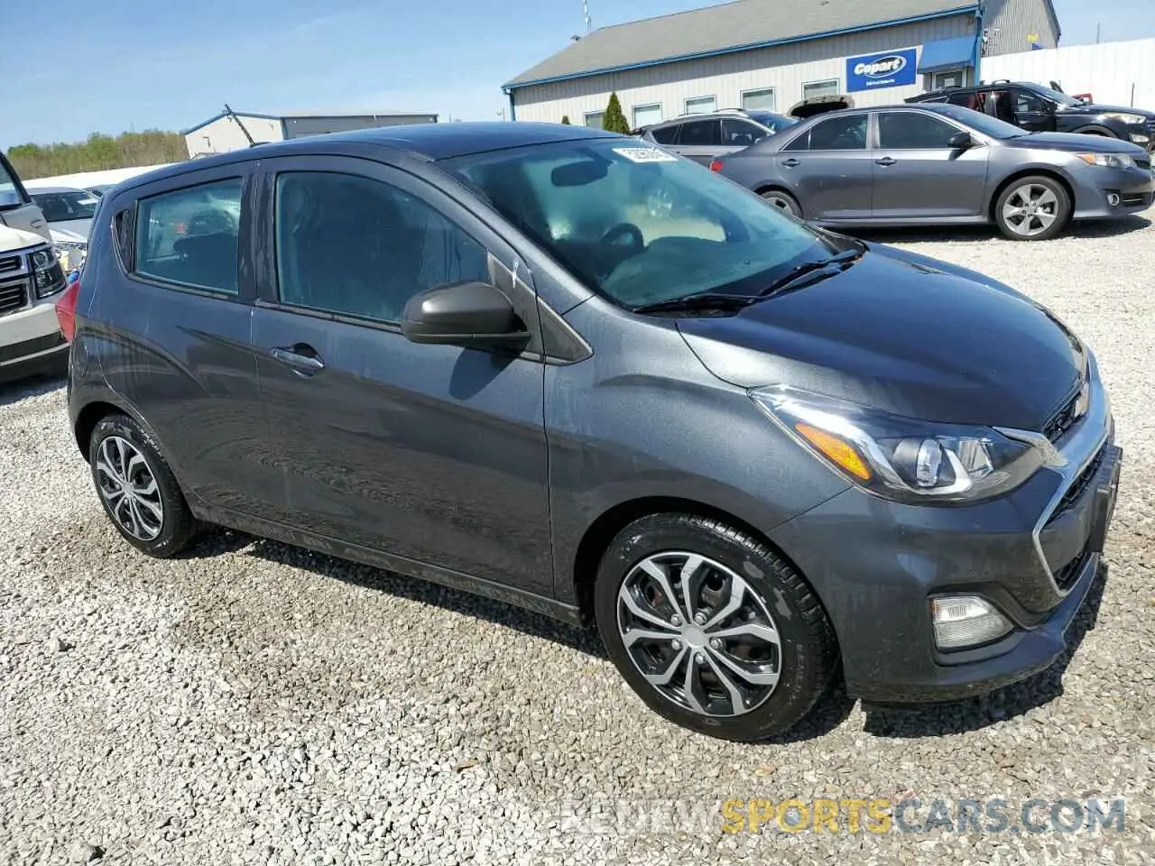 4 Фотография поврежденного автомобиля KL8CA6SA8KC815172 CHEVROLET SPARK 2019