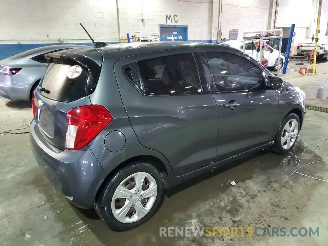 3 Photograph of a damaged car KL8CA6SAXKC779856 CHEVROLET SPARK 2019