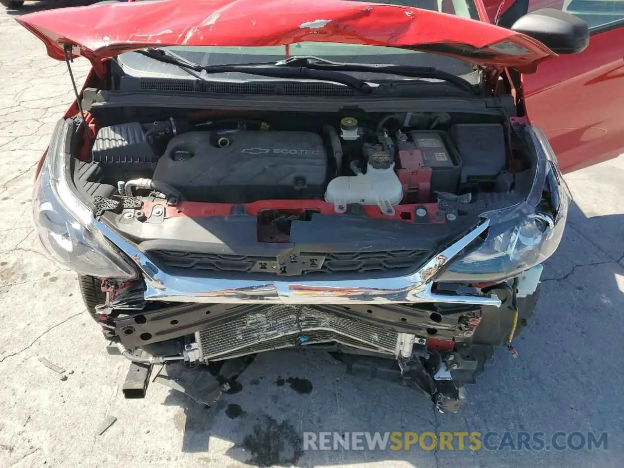 11 Photograph of a damaged car KL8CB6SA0KC735748 CHEVROLET SPARK 2019