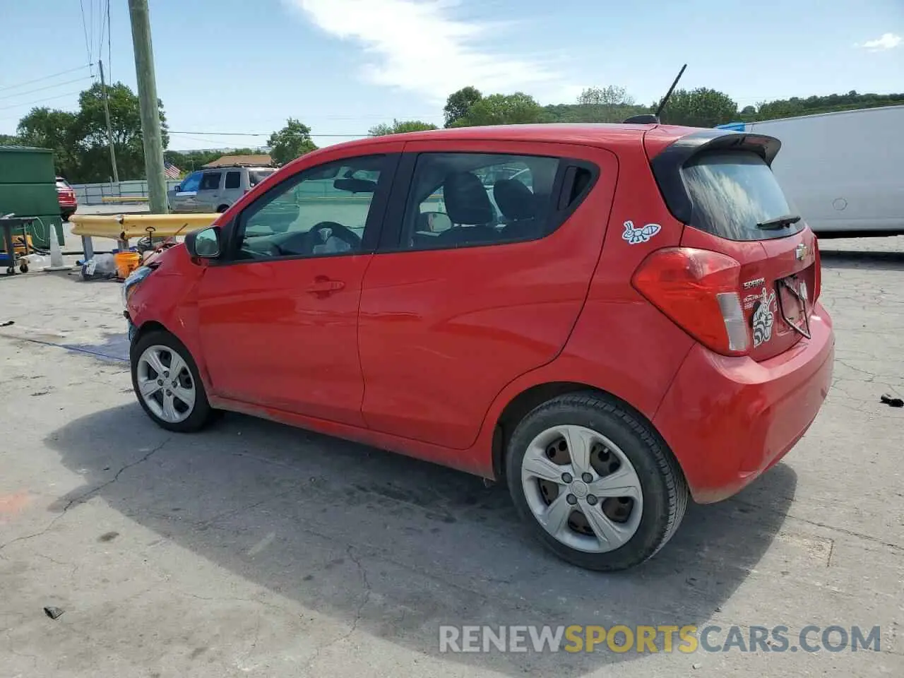 2 Photograph of a damaged car KL8CB6SA0KC735748 CHEVROLET SPARK 2019