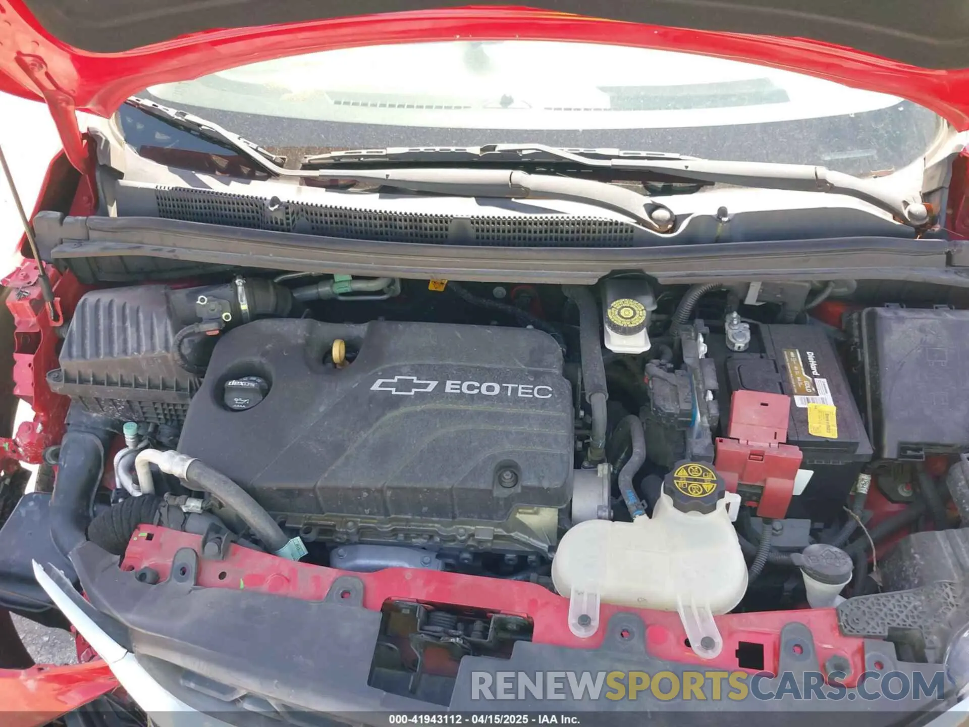 10 Photograph of a damaged car KL8CB6SA0KC764828 CHEVROLET SPARK 2019