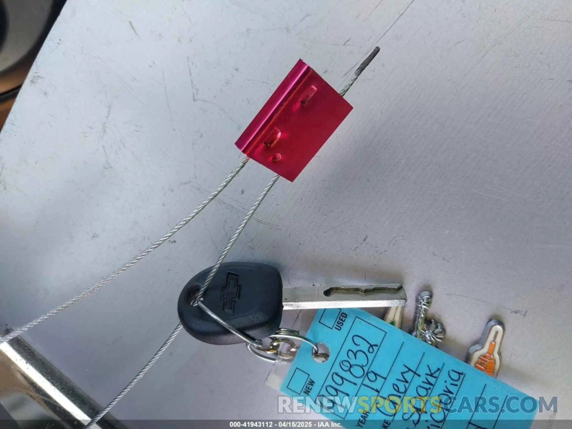 11 Photograph of a damaged car KL8CB6SA0KC764828 CHEVROLET SPARK 2019