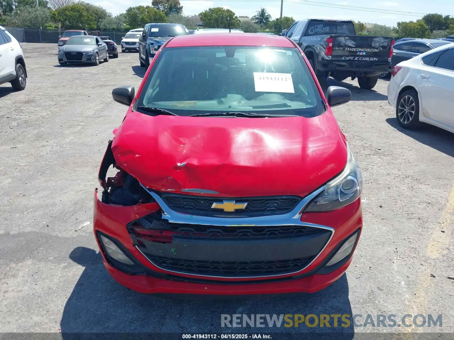 13 Photograph of a damaged car KL8CB6SA0KC764828 CHEVROLET SPARK 2019