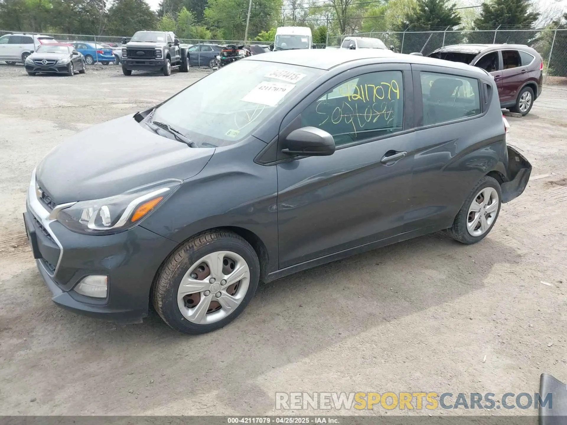 2 Photograph of a damaged car KL8CB6SA0KC765400 CHEVROLET SPARK 2019