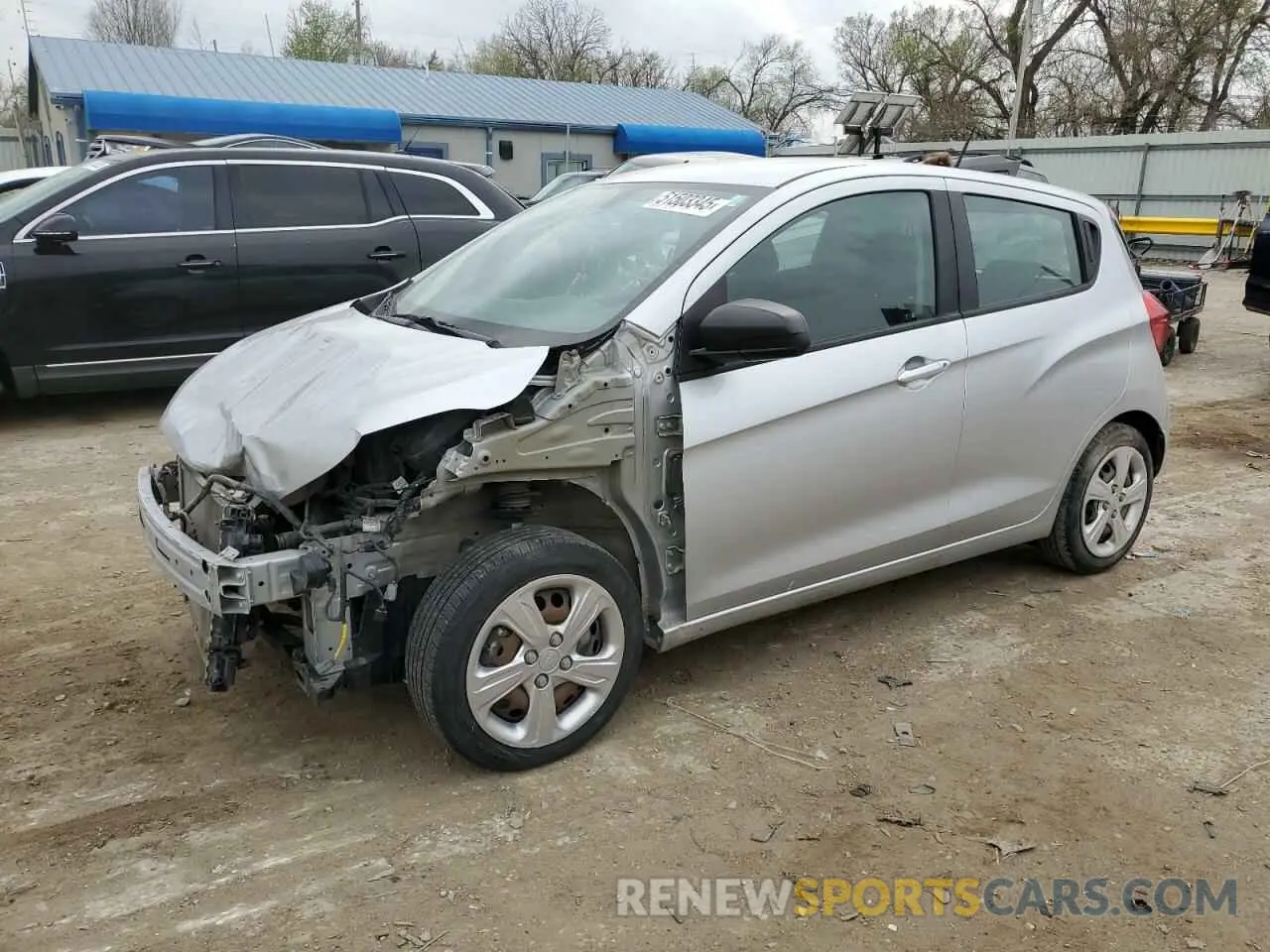 1 Фотография поврежденного автомобиля KL8CB6SA0KC787395 CHEVROLET SPARK 2019