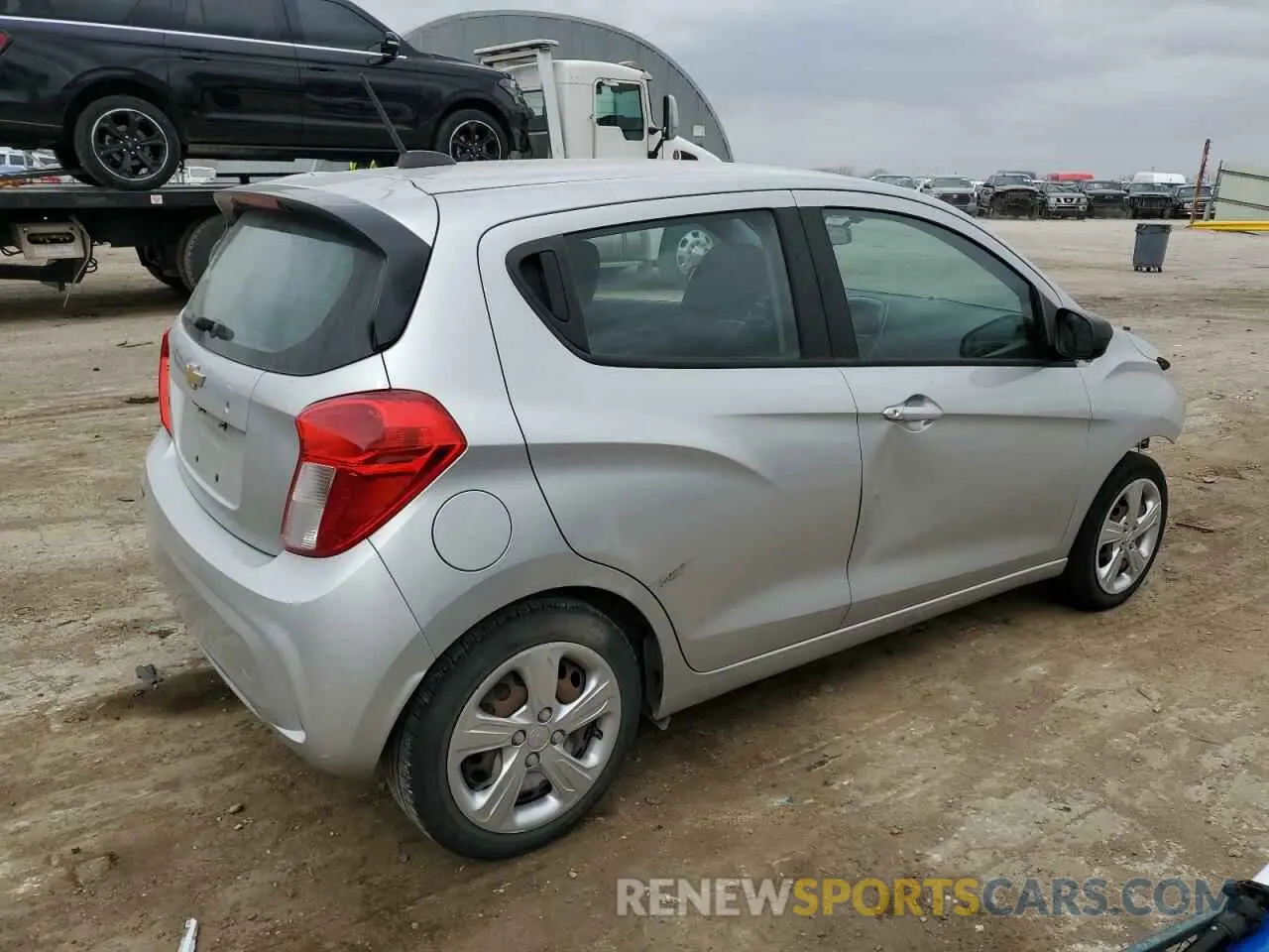 3 Фотография поврежденного автомобиля KL8CB6SA0KC787395 CHEVROLET SPARK 2019
