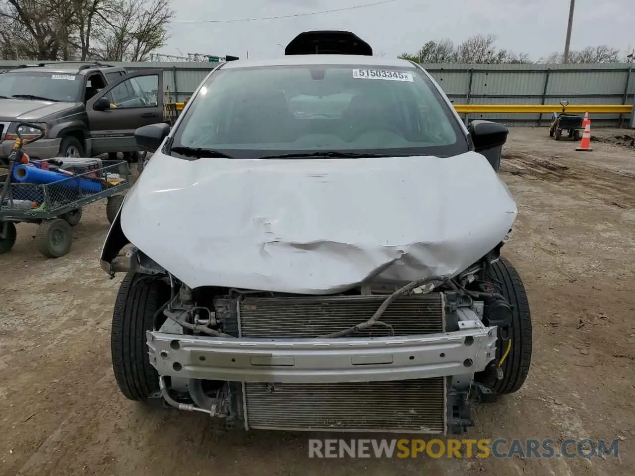 5 Фотография поврежденного автомобиля KL8CB6SA0KC787395 CHEVROLET SPARK 2019