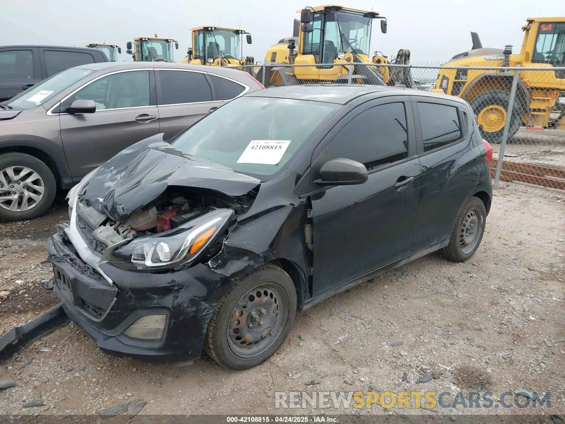 2 Photograph of a damaged car KL8CB6SA0KC820668 CHEVROLET SPARK 2019