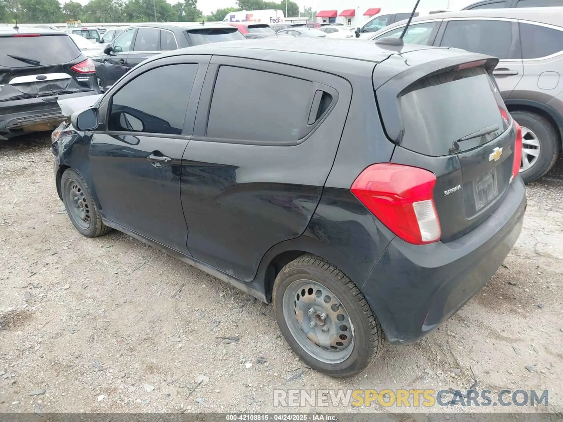 3 Photograph of a damaged car KL8CB6SA0KC820668 CHEVROLET SPARK 2019