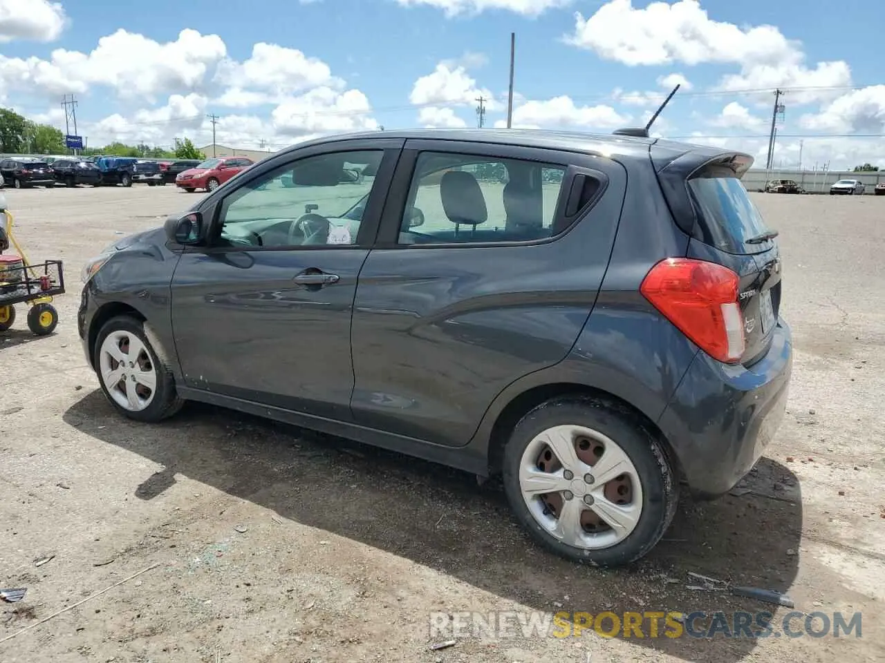 2 Photograph of a damaged car KL8CB6SA1KC724984 CHEVROLET SPARK 2019