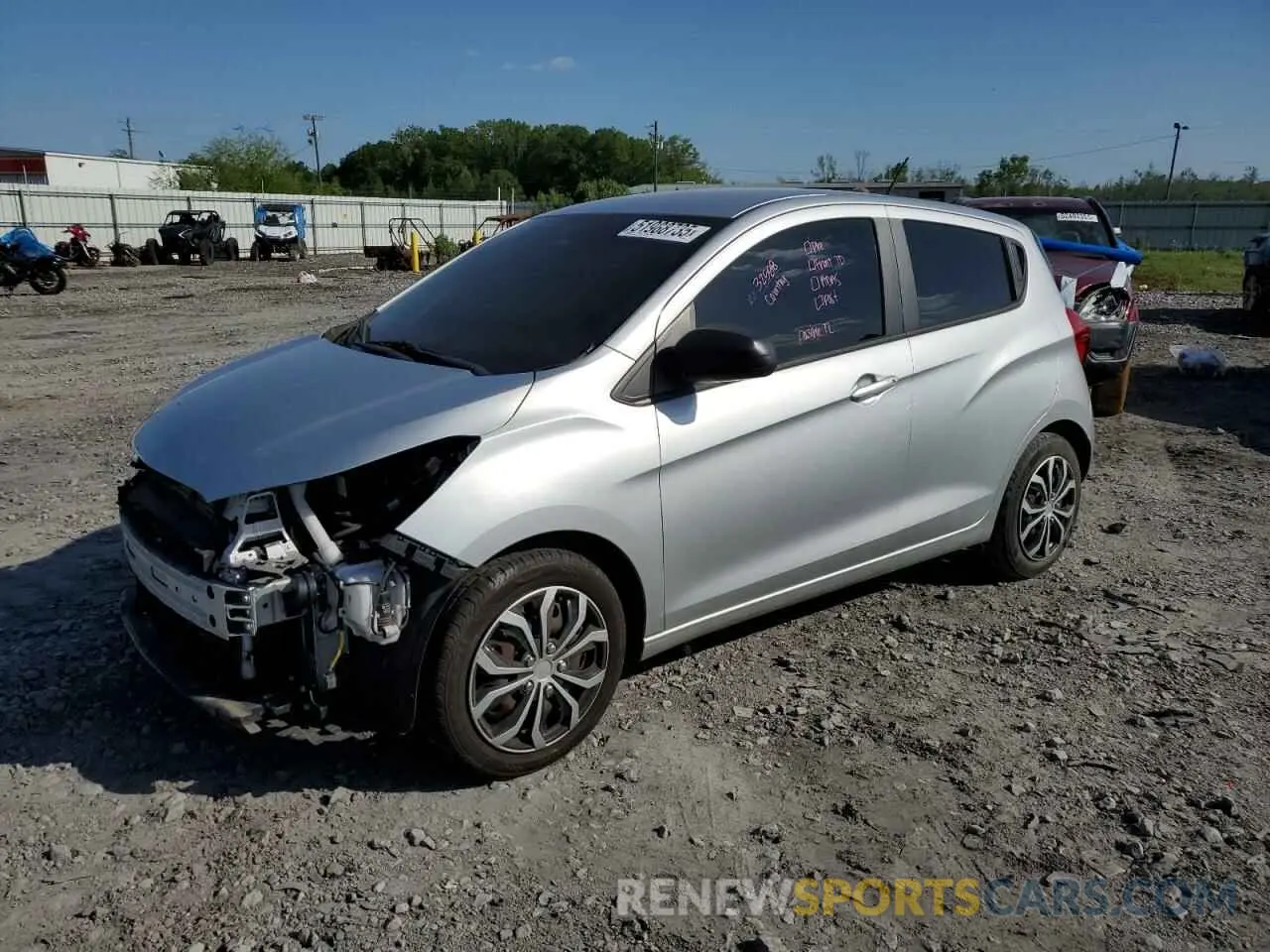1 Фотография поврежденного автомобиля KL8CB6SA1KC736438 CHEVROLET SPARK 2019
