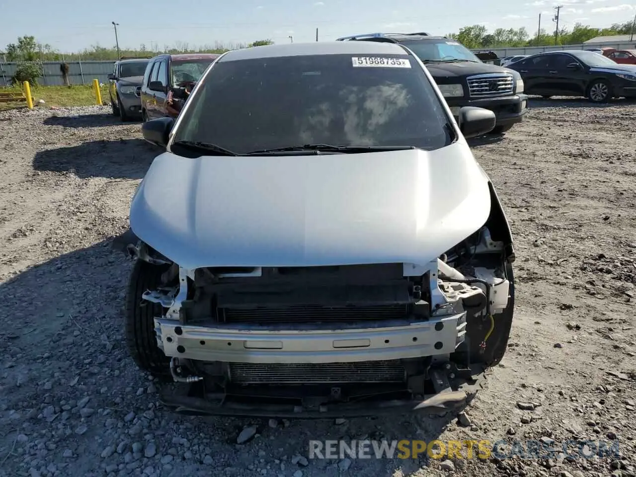 5 Фотография поврежденного автомобиля KL8CB6SA1KC736438 CHEVROLET SPARK 2019