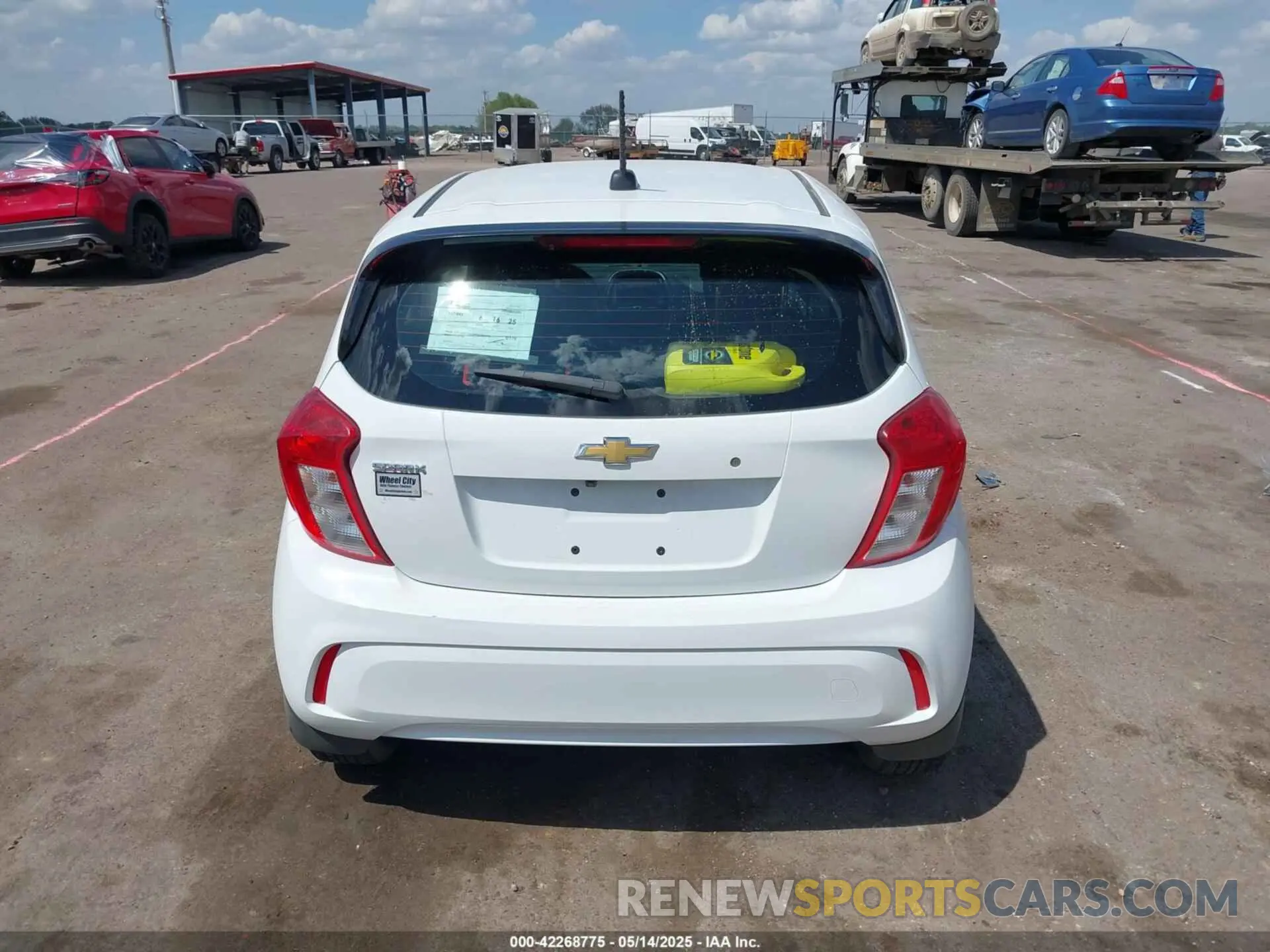 16 Photograph of a damaged car KL8CB6SA1KC751747 CHEVROLET SPARK 2019