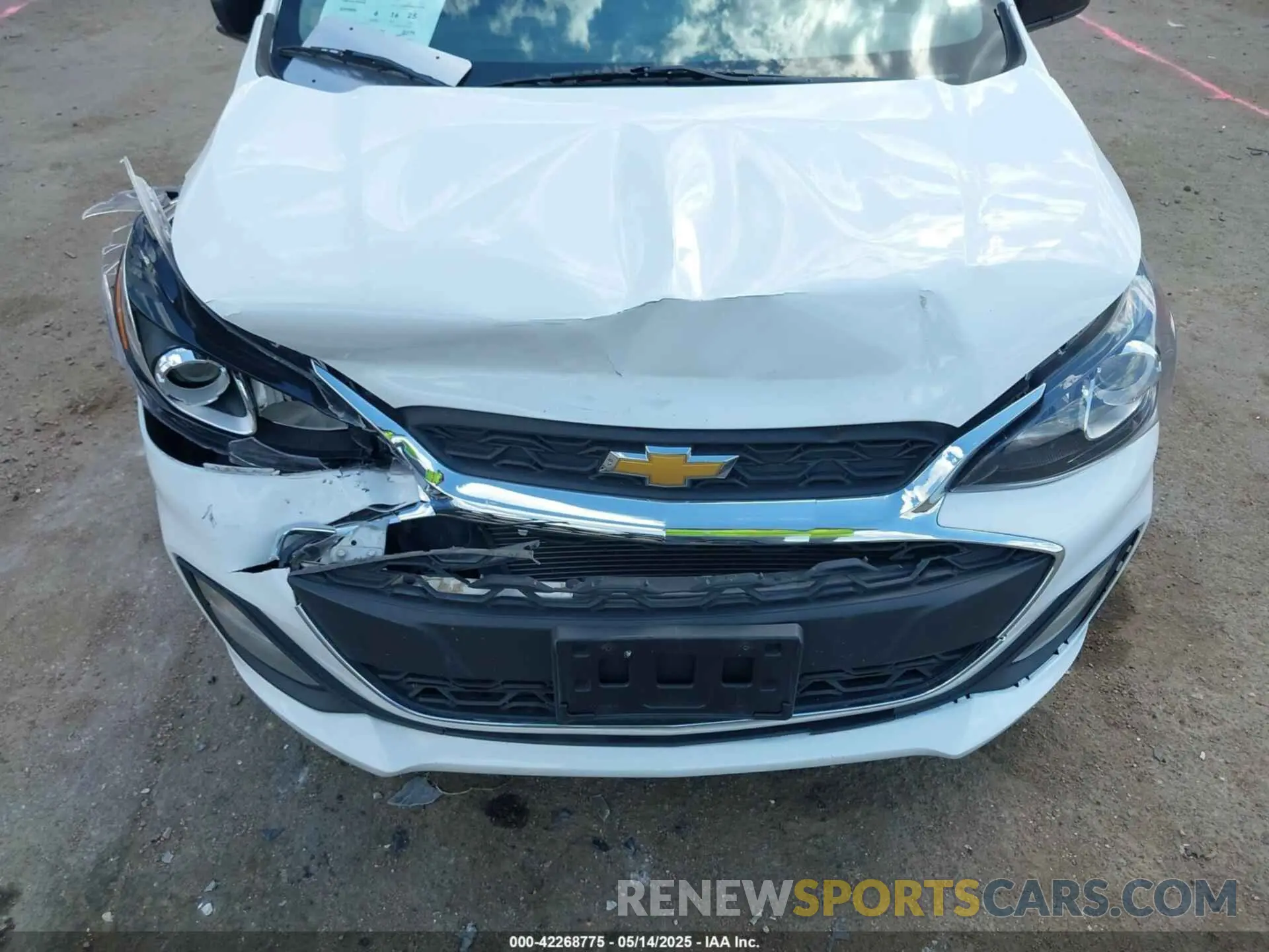 6 Photograph of a damaged car KL8CB6SA1KC751747 CHEVROLET SPARK 2019