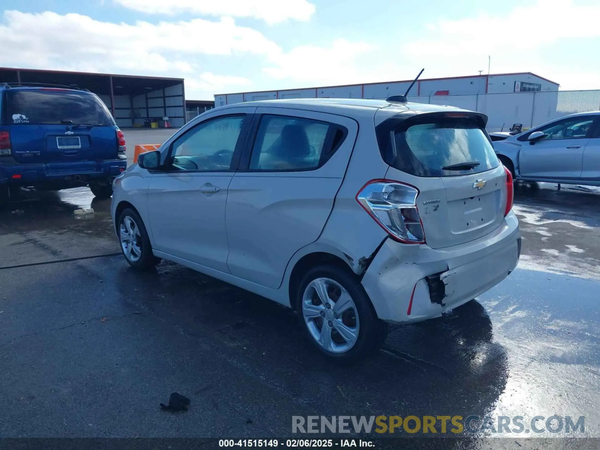 3 Photograph of a damaged car KL8CB6SA1KC809419 CHEVROLET SPARK 2019