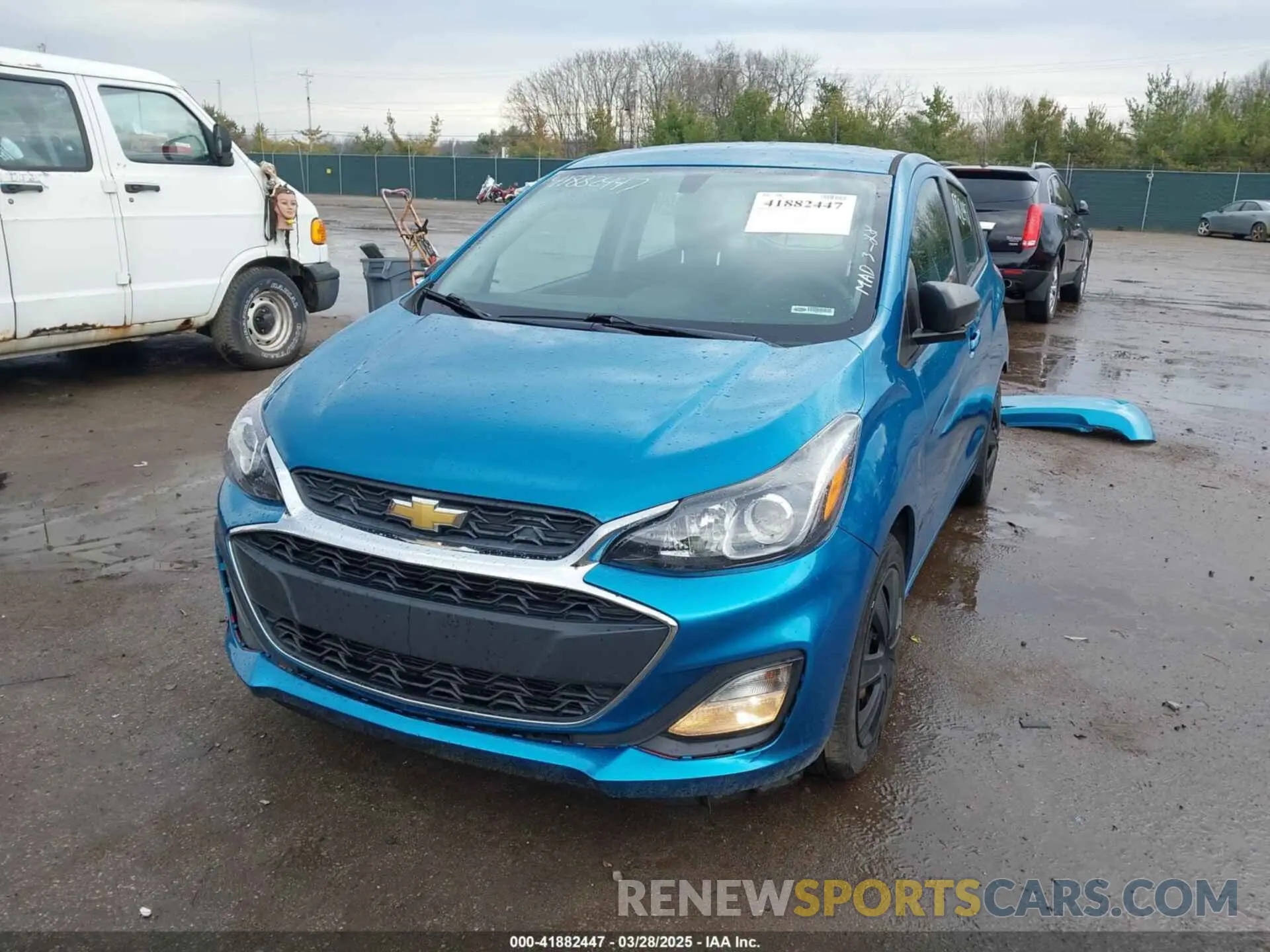 2 Фотография поврежденного автомобиля KL8CB6SA2KC706171 CHEVROLET SPARK 2019