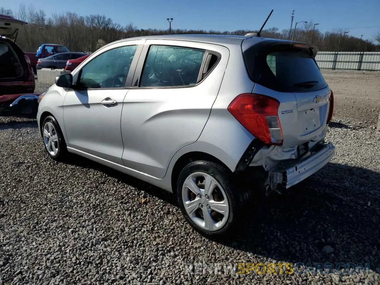 2 Photograph of a damaged car KL8CB6SA3KC702453 CHEVROLET SPARK 2019
