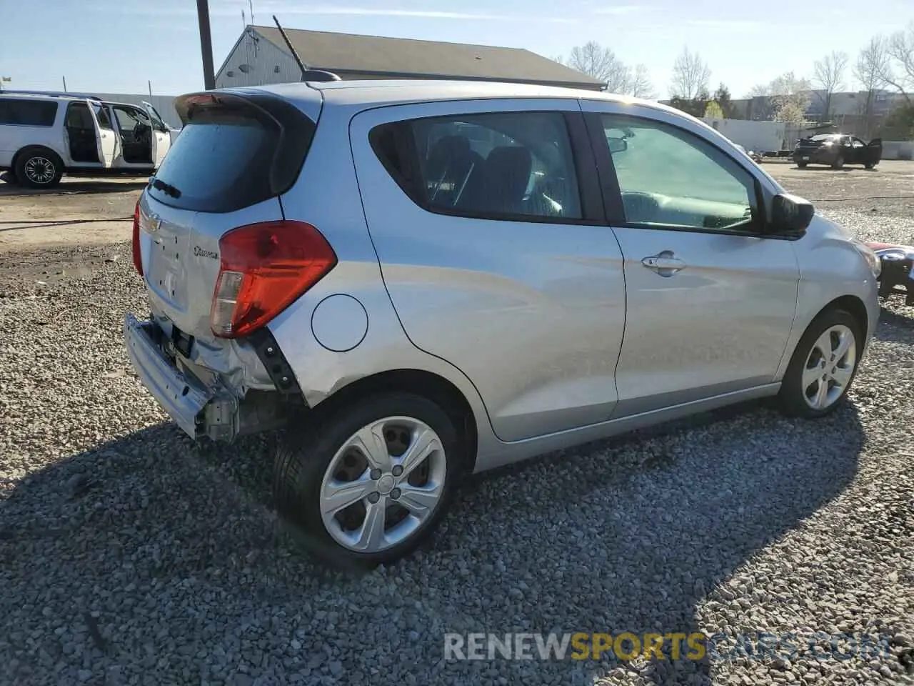 3 Photograph of a damaged car KL8CB6SA3KC702453 CHEVROLET SPARK 2019