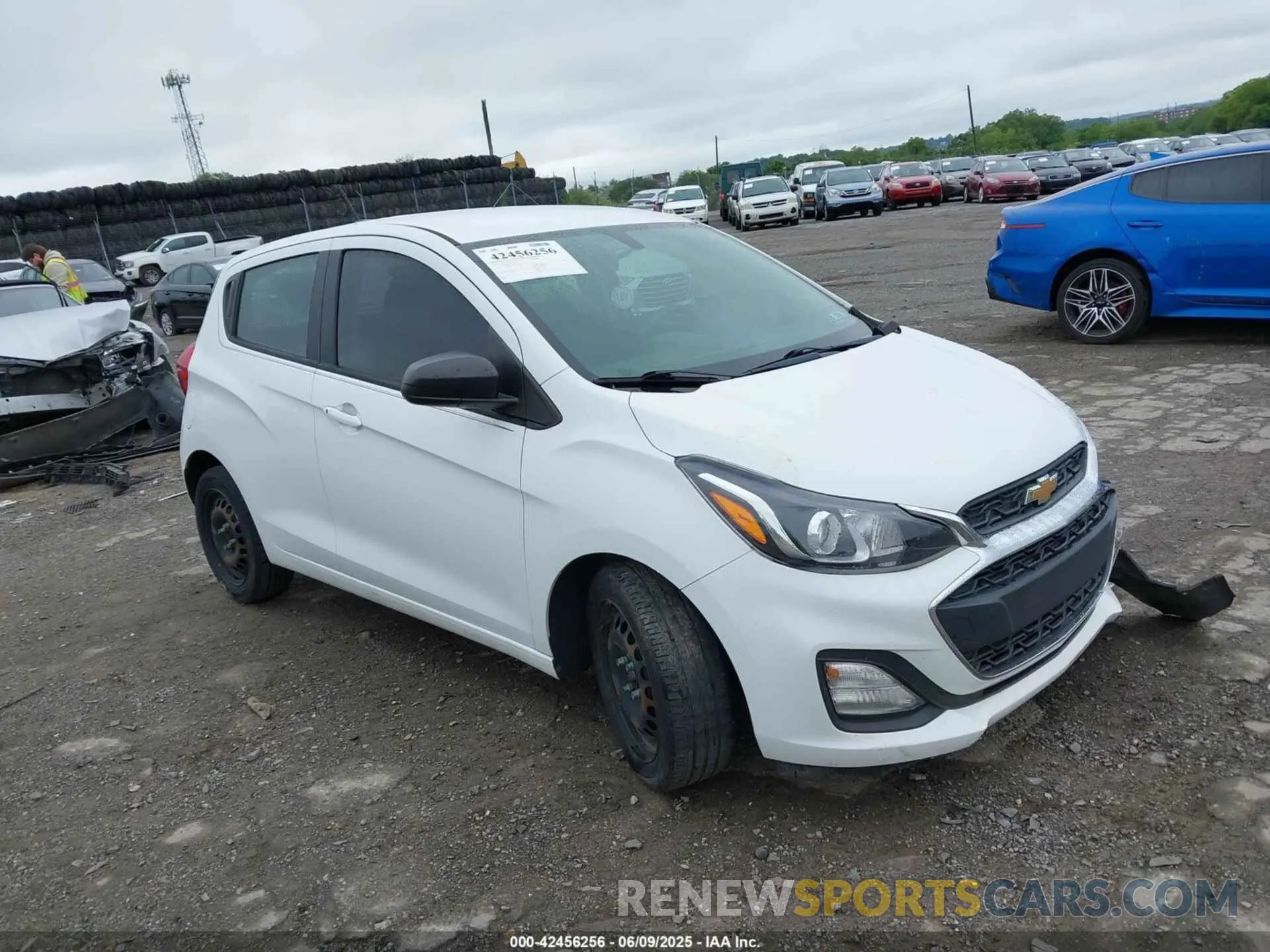 1 Photograph of a damaged car KL8CB6SA3KC735159 CHEVROLET SPARK 2019
