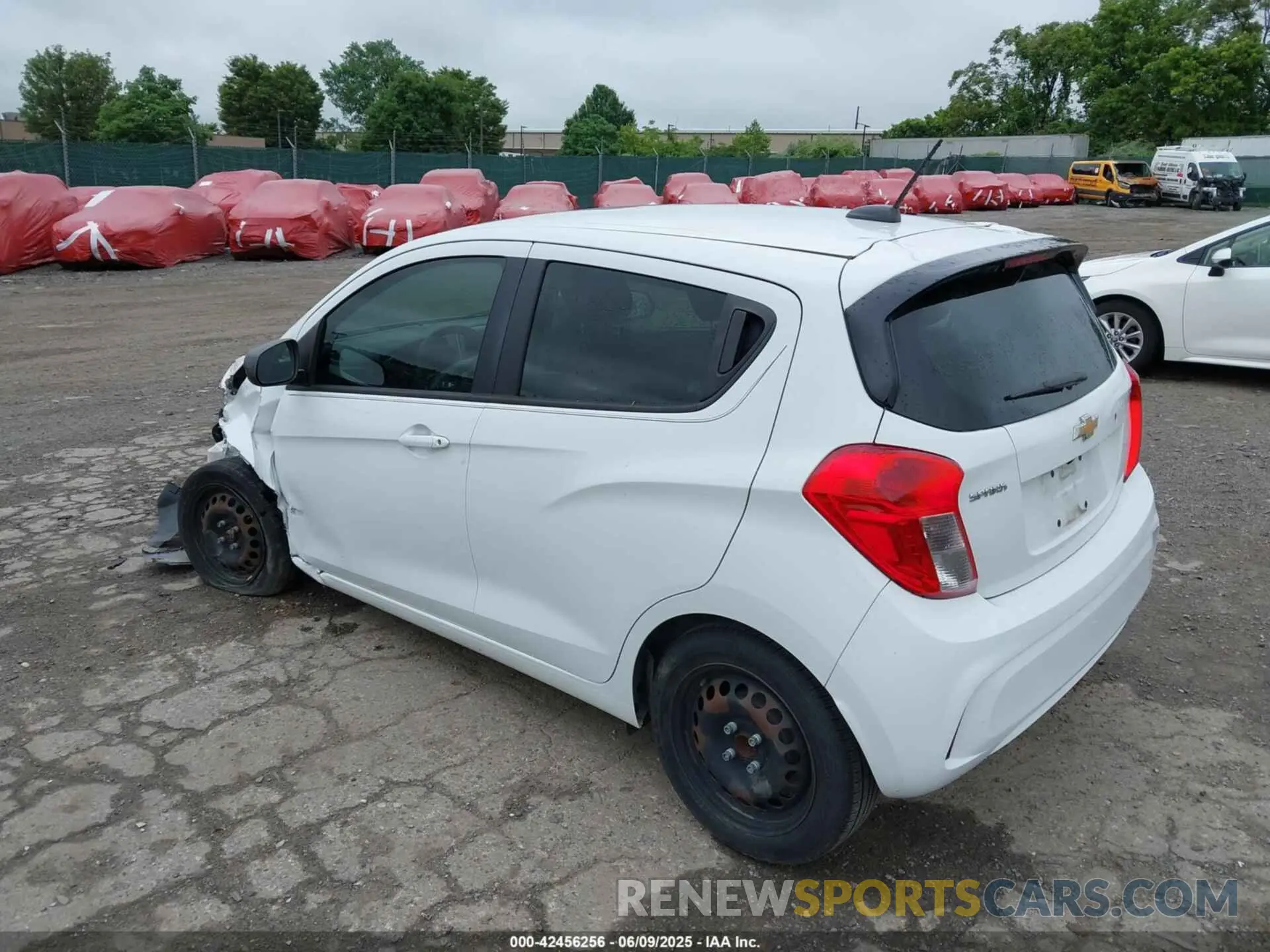 3 Photograph of a damaged car KL8CB6SA3KC735159 CHEVROLET SPARK 2019