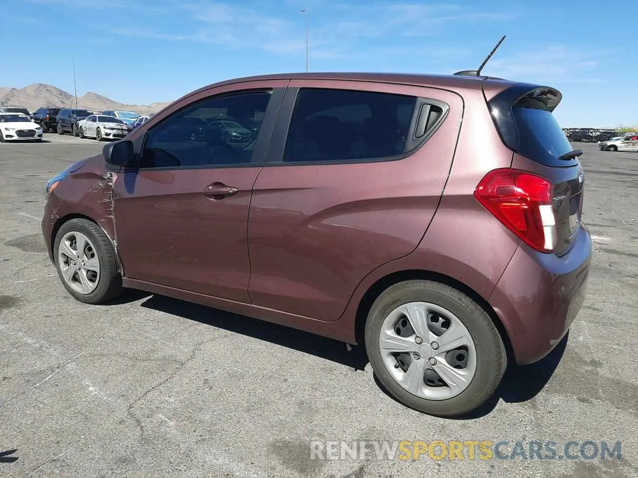 2 Фотография поврежденного автомобиля KL8CB6SA3KC743715 CHEVROLET SPARK 2019